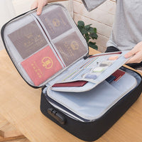 SearchFindOrder Multifunction Document Bag with Lock