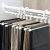 SearchFindOrder Multifunctional Adjustable Closet Organizer Trouser Hanger