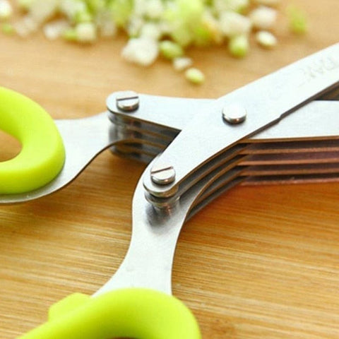 SearchFindOrder Multifunctional Muti Layers Stainless Steel Scissors