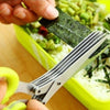 SearchFindOrder Multifunctional Muti Layers Stainless Steel Scissors