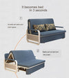 SearchFindOrder Multifunctional Storage Folding Sofa Bed