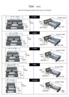 SearchFindOrder Multifunctional Storage Folding Sofa Bed