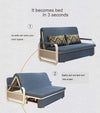 SearchFindOrder Multifunctional Storage Folding Sofa Bed