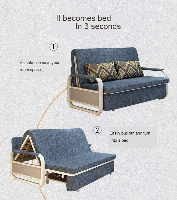 SearchFindOrder Multifunctional Storage Folding Sofa Bed