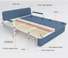 SearchFindOrder Multifunctional Storage Folding Sofa Bed