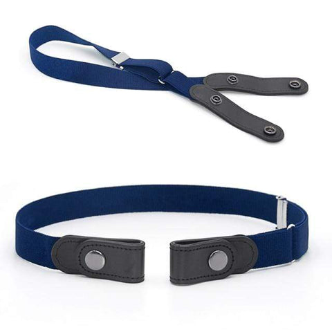 SearchFindOrder Navy / 100cm Comfortable Invisible Waist Belt