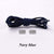 SearchFindOrder Navy blue Smart No-Tie Shoelaces