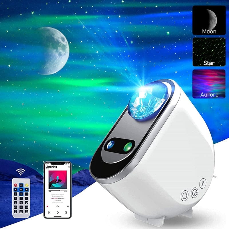 Northern Light Aurora Galaxy Stary Sky and Moon Projector– SearchFindOrder