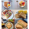 SearchFindOrder Non-stick Sandwich and Panini Maker with Insulated Handle