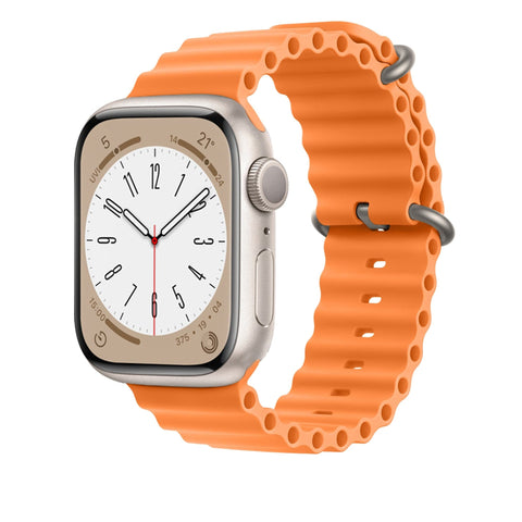 SearchFindOrder Ocean Silicone Strap Band For Apple iWatch Ultra