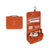 SearchFindOrder Orange / China Waterproof Travel Cosmetic Toiletries Bag with Hook