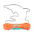 SearchFindOrder Orange Dolphin Electric Bump Maze for Kids