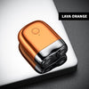 SearchFindOrder Orange Rotary Mini Electric Travel Shaver