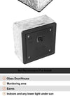 SearchFindOrder Outdoor LED Solar Lawn Garden Decorative Brick Ice Cube Lights