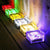 SearchFindOrder Outdoor LED Solar Lawn Garden Decorative Brick Ice Cube Lights
