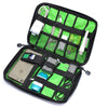 SearchFindOrder Outdoor Travel Kit Waterproof Nylon Cable Holder Bag Electronic Accessories USB Drive Storage Case Camping Hiking Organizer Bag