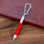 SearchFindOrder oval red Multifunctional Touch Screen Keychain Screw Driver Pen