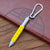 SearchFindOrder oval yellow Multifunctional Touch Screen Keychain Screw Driver Pen