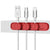 SearchFindOrder Phone Accessories Red Magnetic USB Cable Organizer
