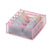SearchFindOrder Pink 6 Grids Foldable Drawer Storage Box Organizer