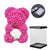 SearchFindOrder Pink and White With Box & LED The Rose Bear