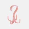 SearchFindOrder Pink Closet Hanger Over Kitchen Cabinet Door Towel Rack Bar