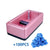 SearchFindOrder Pink Dispenser with 100pcs (50) Pairs Automatic Shoe Cover Dispenser
