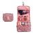 SearchFindOrder Pink Leopard / China Waterproof Travel Cosmetic Toiletries Bag with Hook