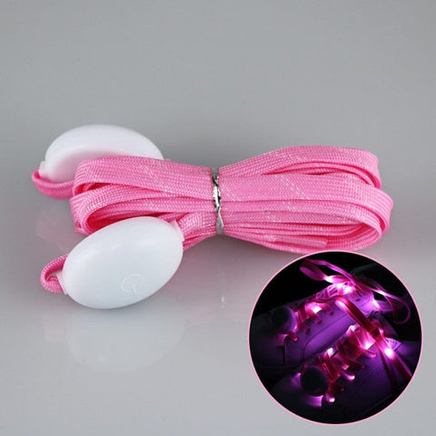 SearchFindOrder Pink Luminous Shoelaces