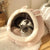 SearchFindOrder Pink Rabbit / M (40X40X32cm) Washable Cozy Soft Pet House
