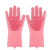 SearchFindOrder Pink Silicone Dishwashing Gloves