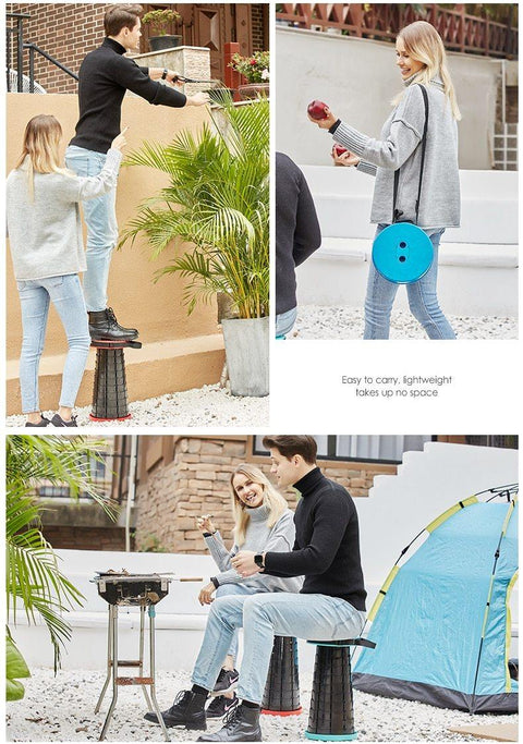 SearchFindOrder Portable Retractable Folding Stool