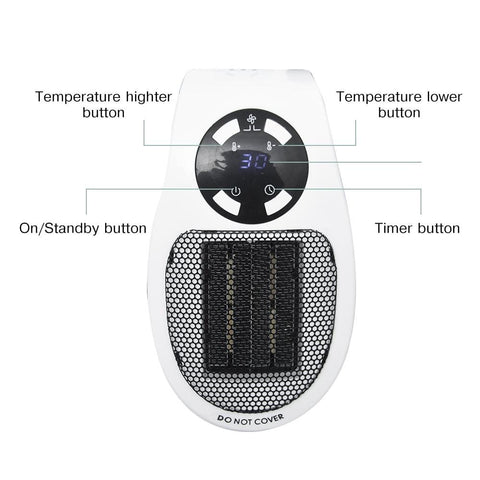 SearchFindOrder Portable Space Heater (500W)