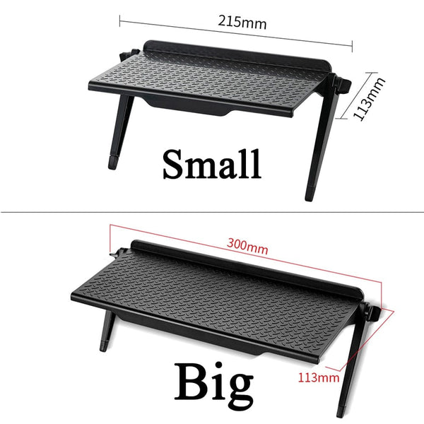 SearchFindOrder Practical TV Monitor Organizer Top Storage Shelf
