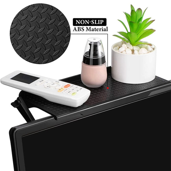 SearchFindOrder Practical TV Monitor Organizer Top Storage Shelf
