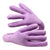 SearchFindOrder Purple / 130cm Flexible Hand Shape Travel Neck Pillow