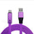 SearchFindOrder Purple Cable / for Type-C Repairable USB Fast Charging Adjustable Cable