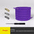 SearchFindOrder Purple / China / 100cm Smart Magnetic No-Tie Shoelaces