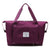 SearchFindOrder Purple Large Capacity Lightweight Waterproof Folding Travel Bag