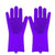 SearchFindOrder Purple Silicone Dishwashing Gloves