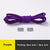 SearchFindOrder Purple Smart No-Tie Shoelaces
