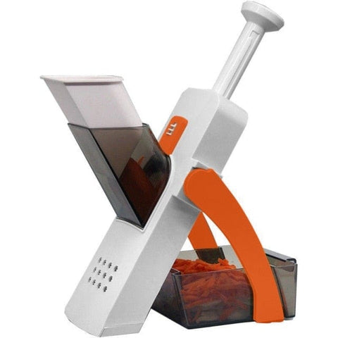 SearchFindOrder Push Down Style Orange 5-in-1 Multifunctional Fast & Easy Slicer