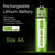 SearchFindOrder Rechargeable Battery Pack of 10 Batteries Rechargeable Built-in USB 1.5V AA Lithium Battery