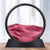 SearchFindOrder Red / 7 inch 3D Hourglass Moving Sand Art Decor