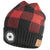 SearchFindOrder Red and Black LED Wireless Headphone Music Winter Hat