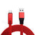 SearchFindOrder Red Cable / for Micro USB Repairable USB Fast Charging Adjustable Cable