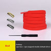 SearchFindOrder Red / China / 100cm Smart Magnetic No-Tie Shoelaces