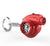 SearchFindOrder Red / China Mini Supercharger Turbo Fan Keychain 300 Lumens Flashlight with Sound Effects