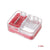 SearchFindOrder Red Crushing pill box cutting machine portable small mini slicer pill cutter divider storage box pill box cutting piece organizer