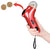 SearchFindOrder Red Handheld Portable Dog Treat Launcher